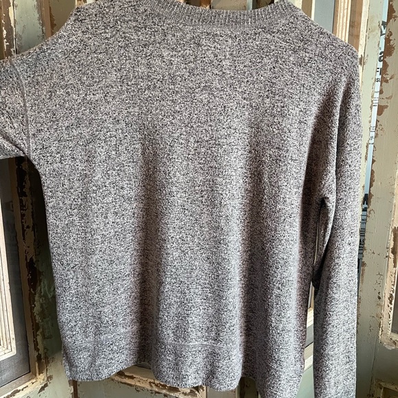 Lucky Brand Charcoal Knit Top - Picture 2 of 6